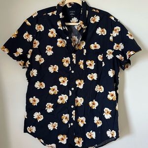 Plumeria aloha shirt